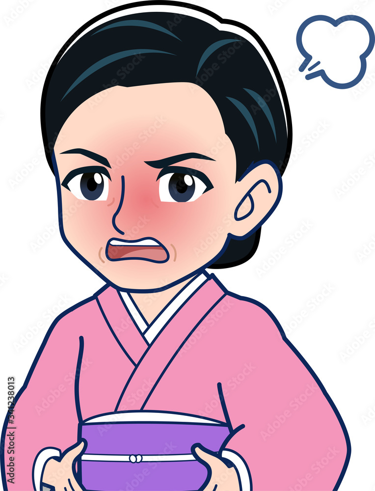 和服の美人 和服の美人