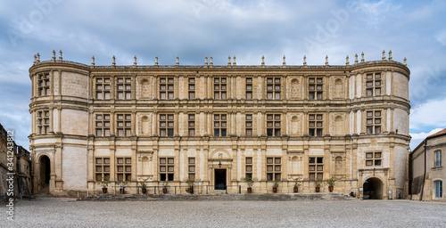 The Grignan Chateau, Department Drome, Rhone-Alpes in France