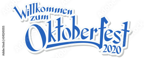Header with text Oktoberfest 2020