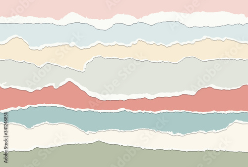 seamless paper rips