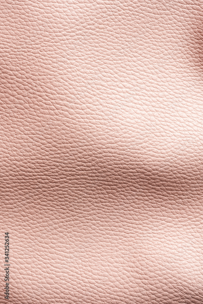 Fototapeta premium Pink wrinkled leather texture. Elegant background