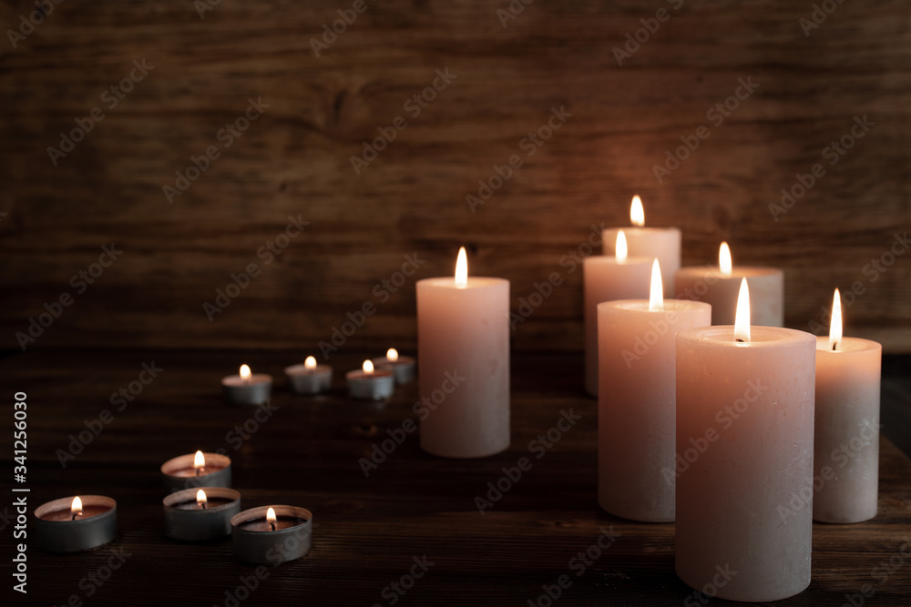 Candles for commemorative