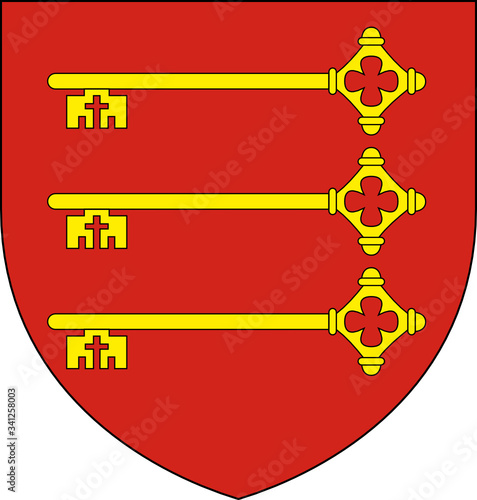Coat of arms of the French city of Avignon