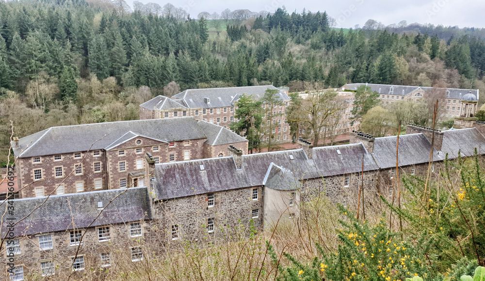 New Lanark and Falls of Clyde Circuit - Scotland - UK New Lanark and Falls of Clyde Circuit - Scotland - UK