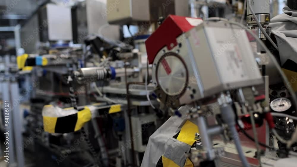 Particles Accelerator machine in a laboratory. Particles Accelerator machine in a laboratory.