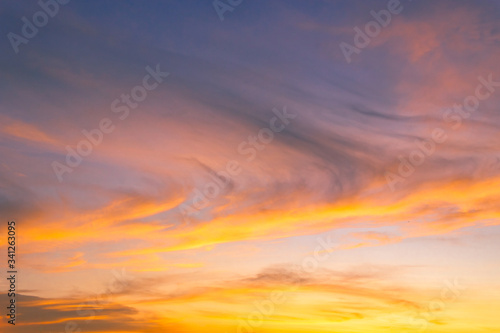 sunset sky background