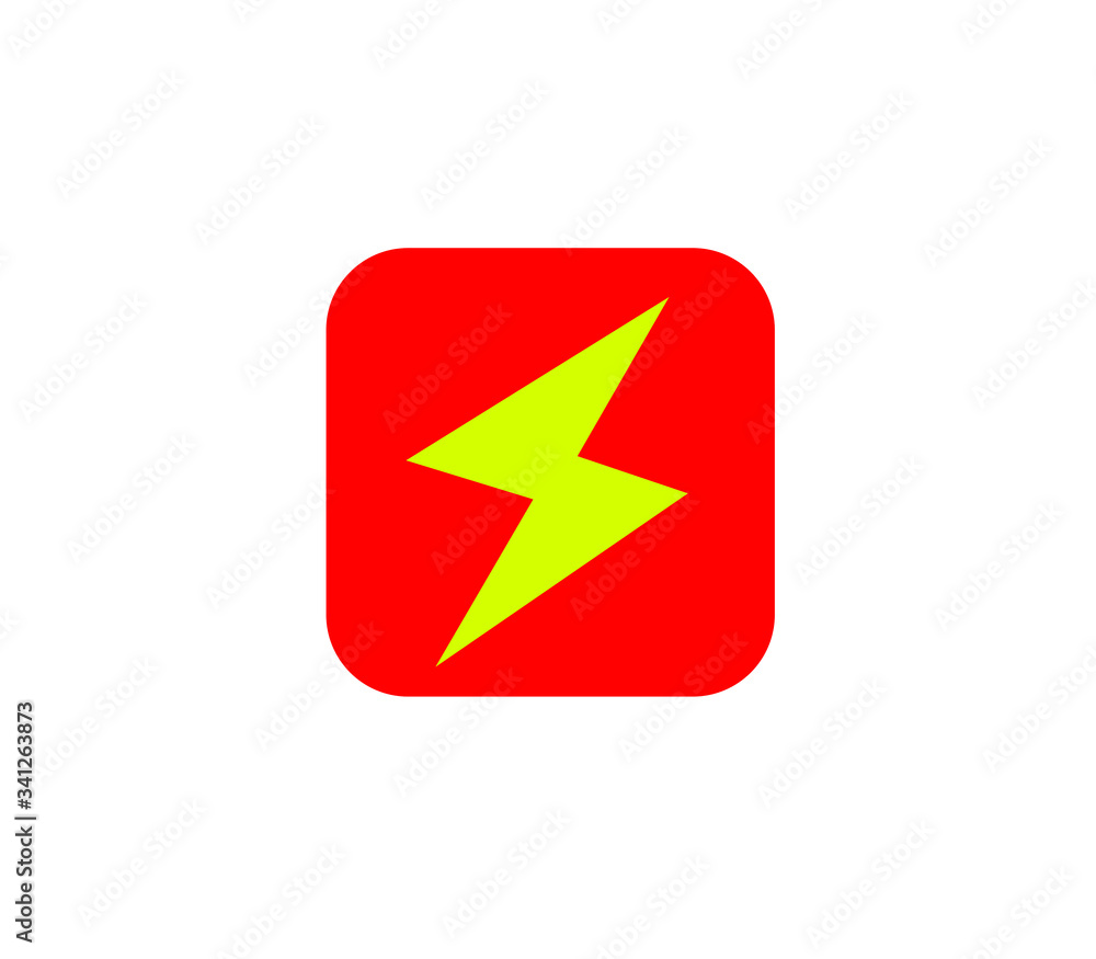 power charge icon isolated on white background, power symbol power charge icon isolated on white background, power symbol