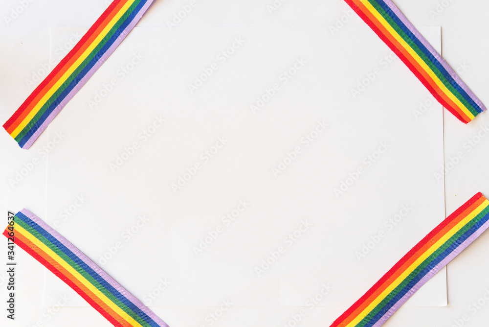 lgbT Background concept top view with copy spaces lgbT Background concept top view with copy spaces