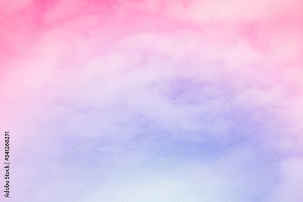 Fototapeta premium cloud background with a pastel colour