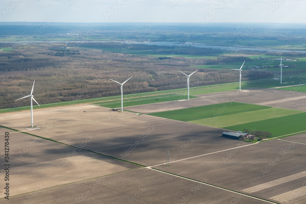 Renewable energy, wind turbines
