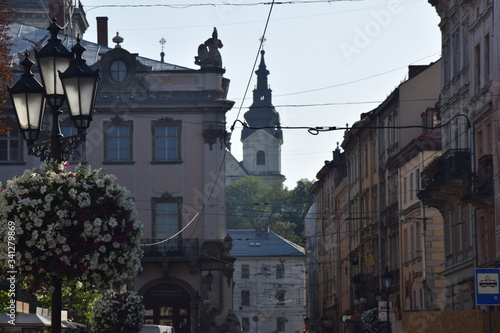 Obraz na płótnie Lwów, Ukraina w salonie