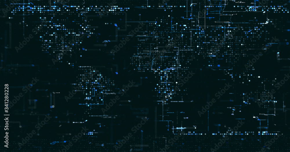 Abstract digital network data background, 3D rendering Abstract digital network data background, 3D rendering