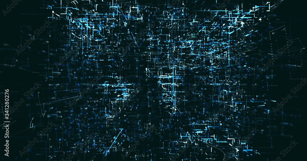 Abstract digital network data background, 3D rendering Abstract digital network data background, 3D rendering