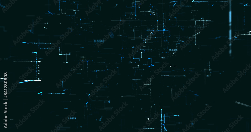 Abstract digital network data background, 3D rendering Abstract digital network data background, 3D rendering
