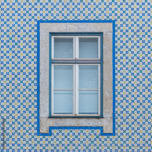 Window in Lisbon Portugal