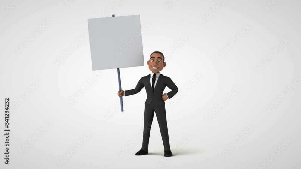 Cartoon business man Cartoon business man