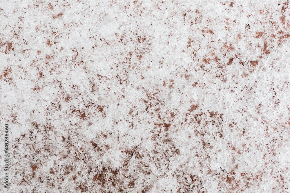 Snow covering the ground textured background Snow covering the ground textured background