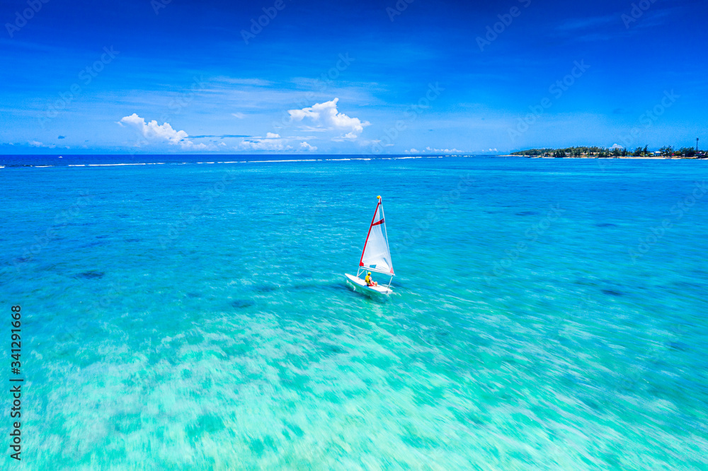 Mauritius z lotu ptaka