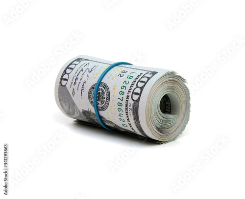 New design US Dollar on white