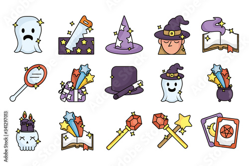 bundle of magic sorcery set icons