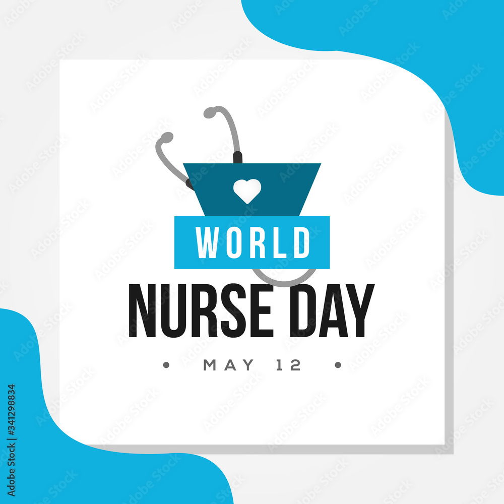 Nurse Day Vector Design Illustration For Celebrate Moment