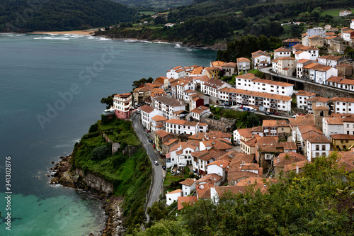 Lastres, pueblo costero de Asturias en España