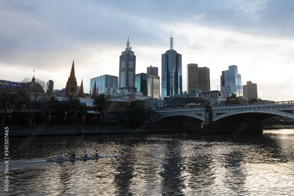Melbourne CBD Skyline Melbourne CBD Skyline