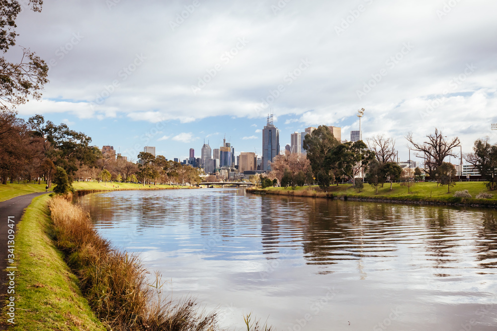 Yarra River in the Early Morning