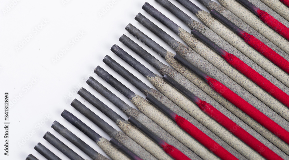 Colorful Welding Sticks Electrodes Background Colorful Welding Sticks Electrodes Background