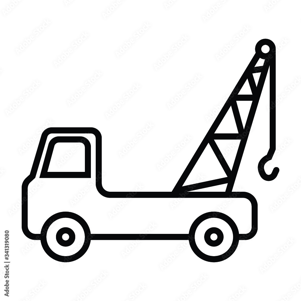 car tow service, 24 hours, truck , solated icon car tow service, 24 hours, truck , solated icon