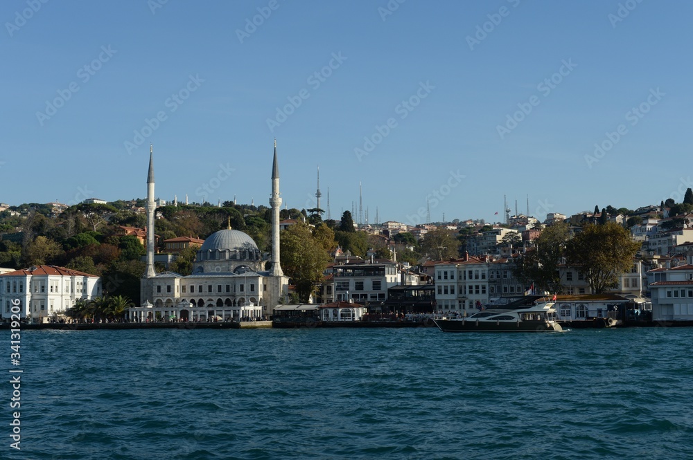 View of the Asian side of Istanbul from the Bosphorus View of the Asian side of Istanbul from the Bosphorus