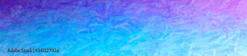 Illustration of purple and blue Long brush Strokes Pastel background, abstract banner.