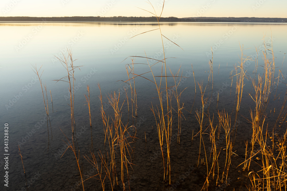 Sonnenuntergang am Starnberger See