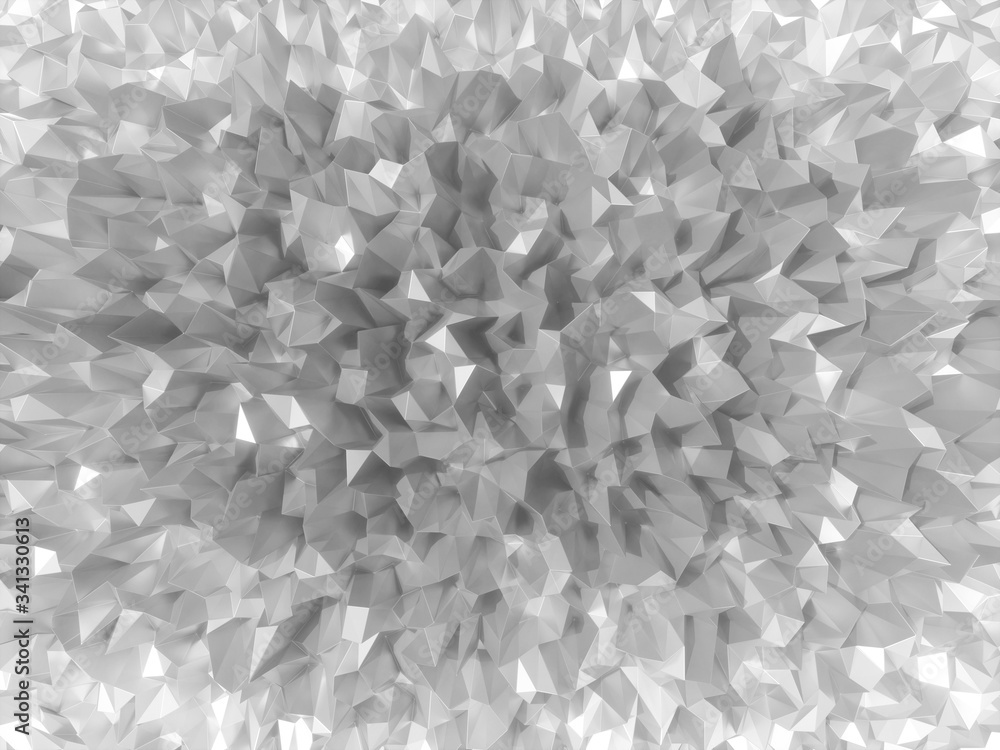 Abstract polygonal surface 3d illustration Abstract polygonal surface 3d illustration