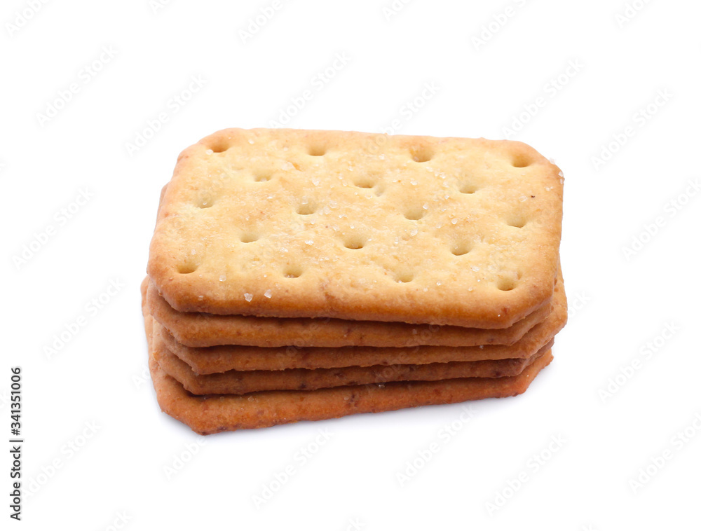 Cracker isolated on white Cracker isolated on white