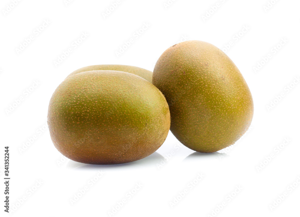 gold kiwi isolated on white background gold kiwi isolated on white background