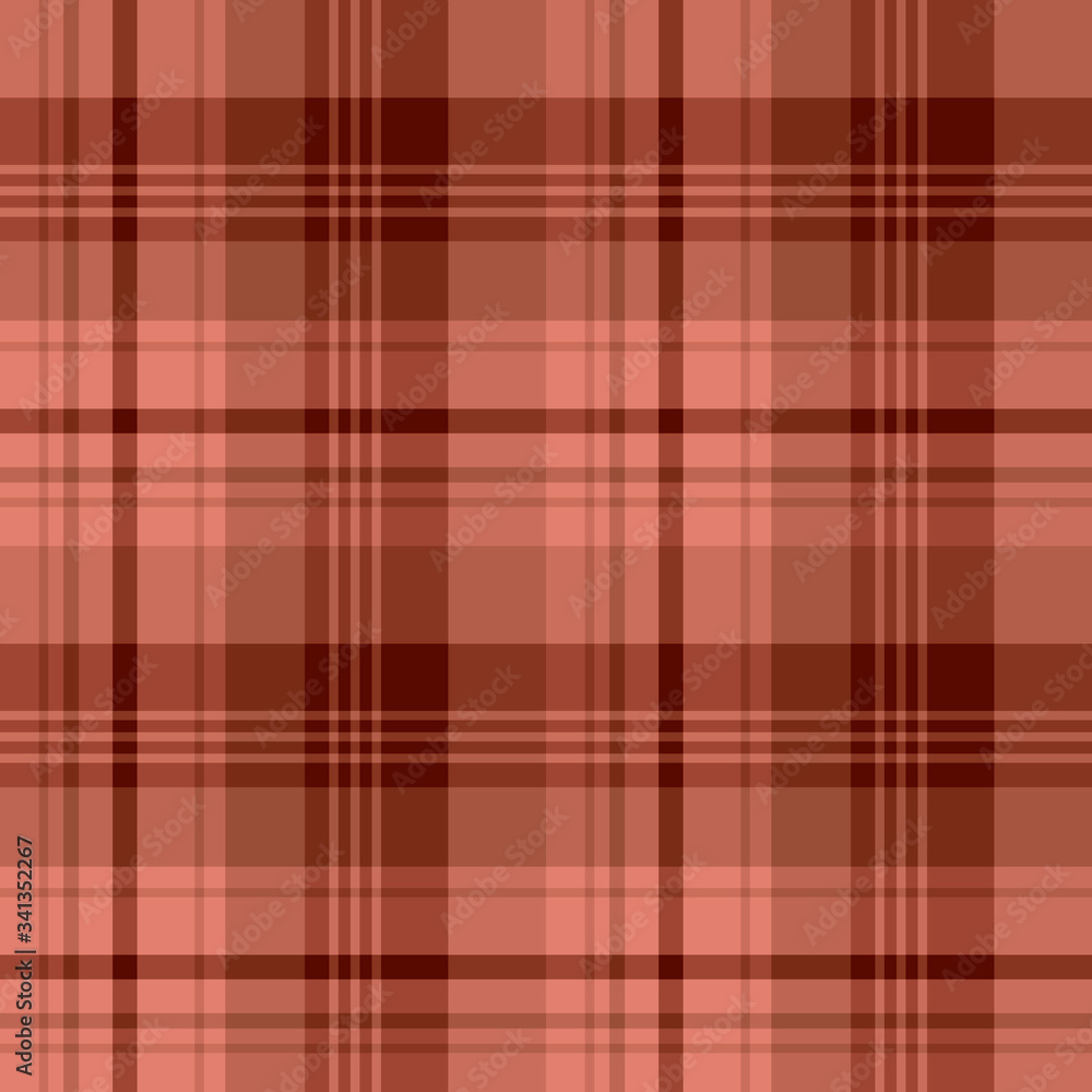 Seamless pattern in interesting cozy brick red colors for plaid, fabric, textile, clothes, tablecloth and other things. Vector image. Seamless pattern in interesting cozy brick red colors for plaid, fabric, textile, clothes, tablecloth and other things. Vector image.