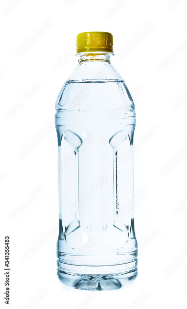 Fototapeta premium water bottle isolated on white background