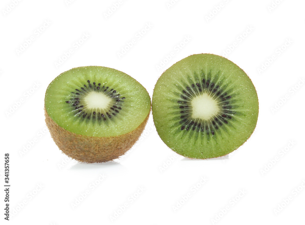 kiwi fruit isolated on white background kiwi fruit isolated on white background