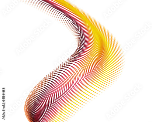 Abstract background blend wave line design for Wallpaper, Banner, Background, Card, Book Illustration, landing page