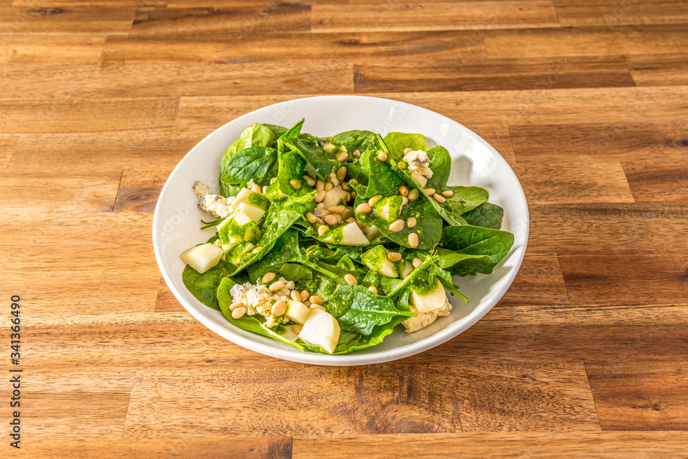 Image of salad with fresh ingredients Image of salad with fresh ingredients