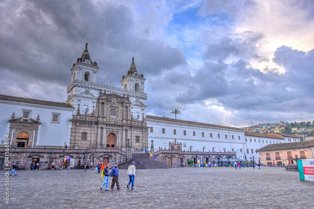 Historical center of Quito, Ecuador