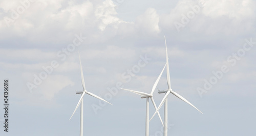 Wind turbine generators photo