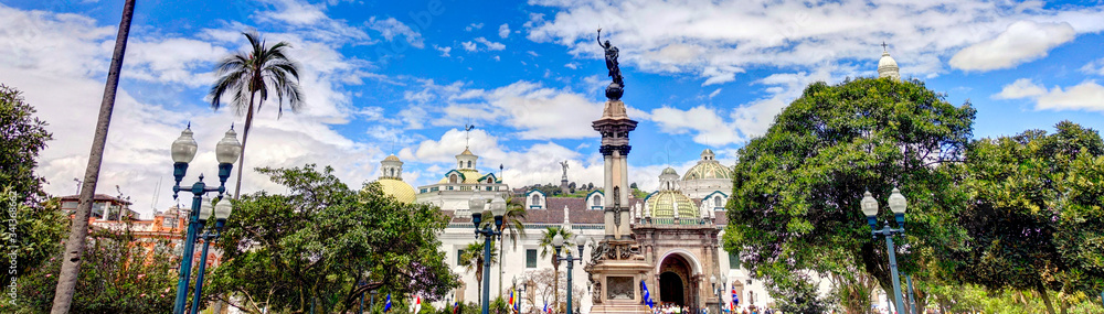 Historical center of Quito, Ecuador
