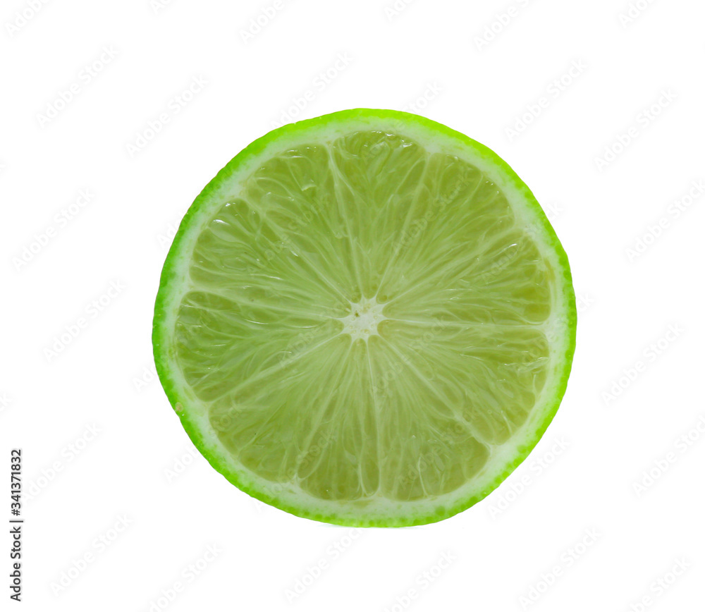 Lime isolated on white background Lime isolated on white background