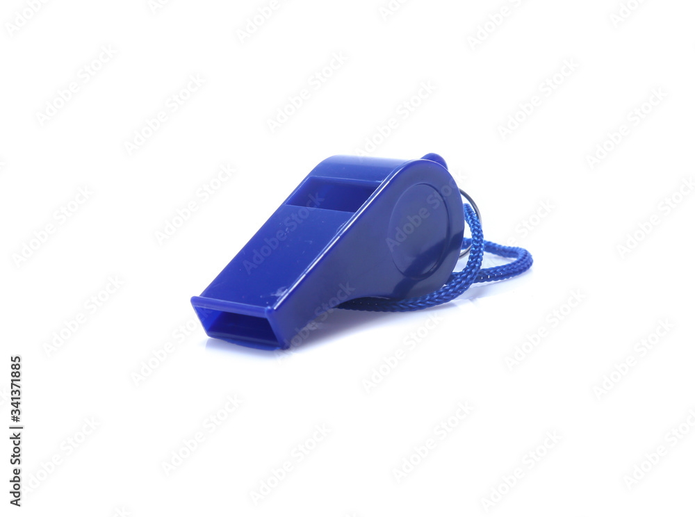 sport whistle isolated on white background sport whistle isolated on white background