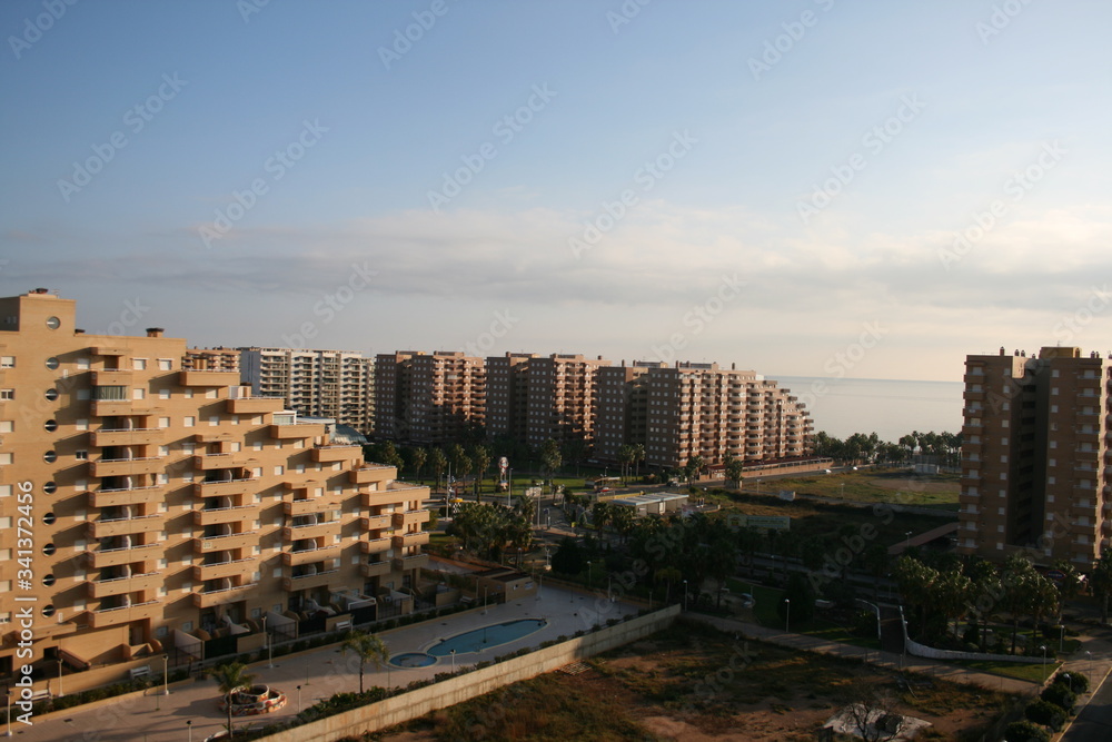 beach apartments in Oropesa. Castellón. Spain.
