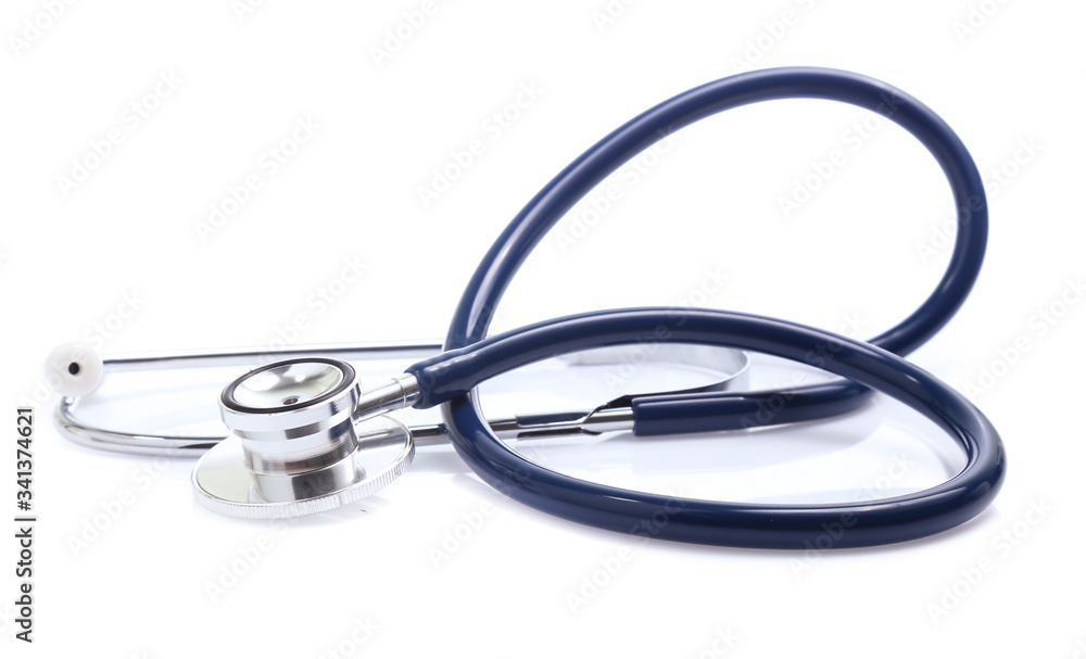 Stethoscope isolated on white background Stethoscope isolated on white background