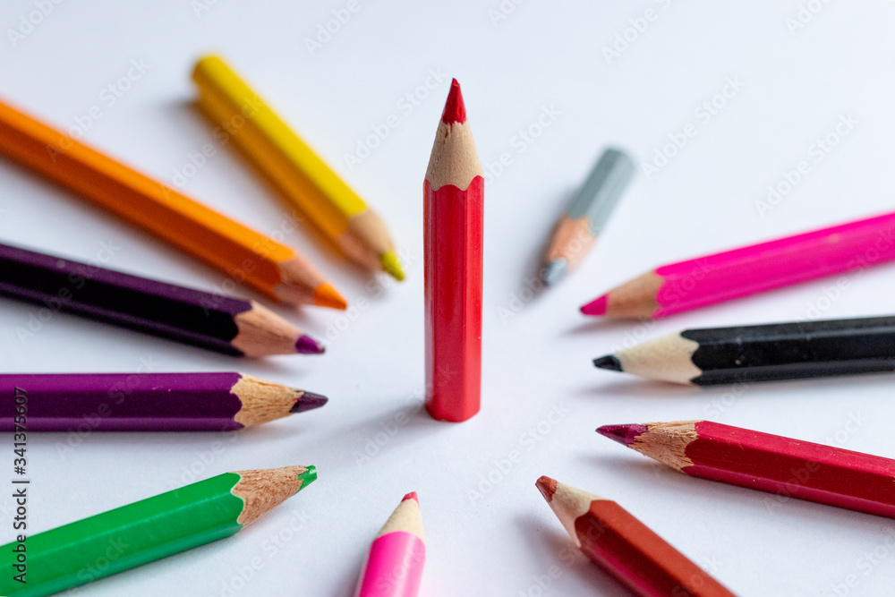 Pencils red Pencils red
