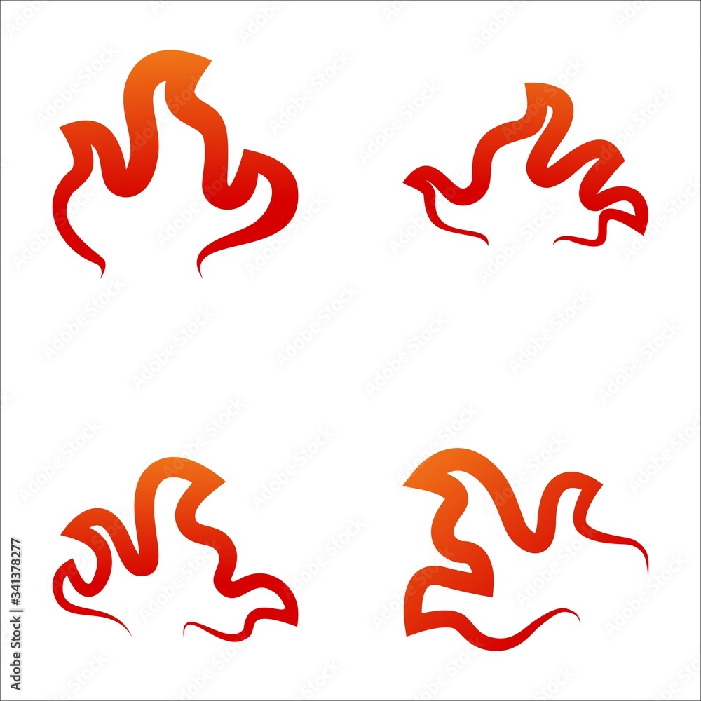 flame flat vector graphic design illustration isolated flame flat vector graphic design illustration isolated
